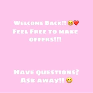 Will accept offers!! 😁❤️❤️